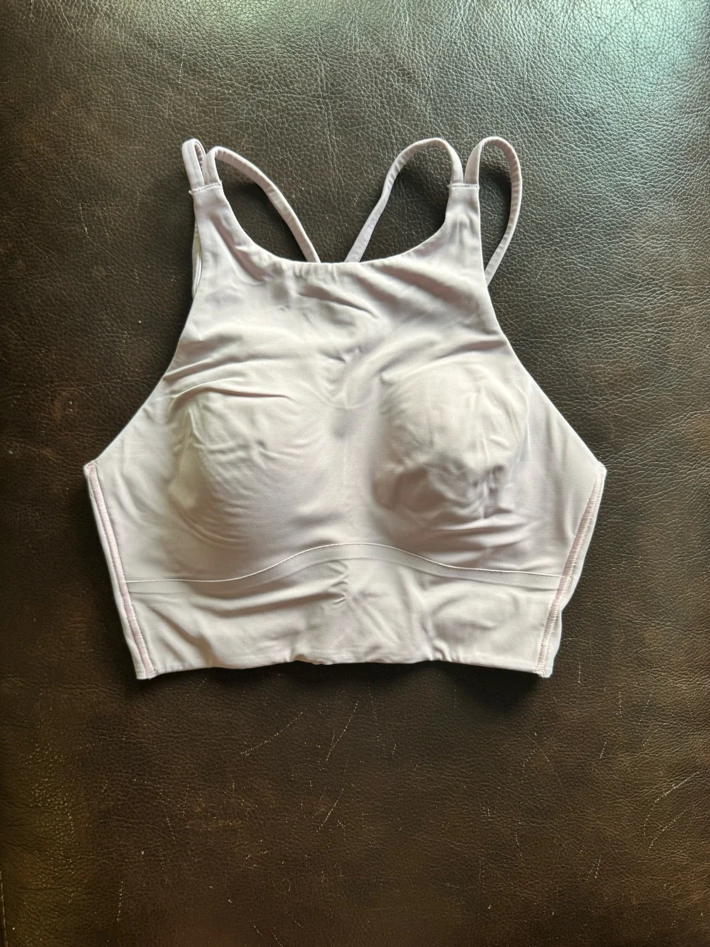 High-Neck Like a Cloud Longline Bra - Lululemon